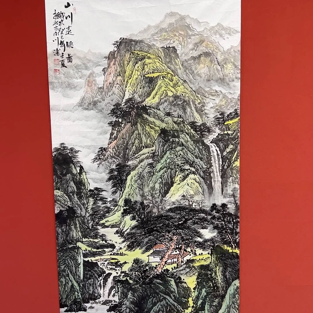 国画李川浦画家作品