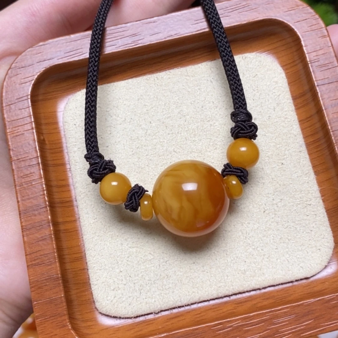 【闪购商品】未镶嵌颈饰蜜蜡项链