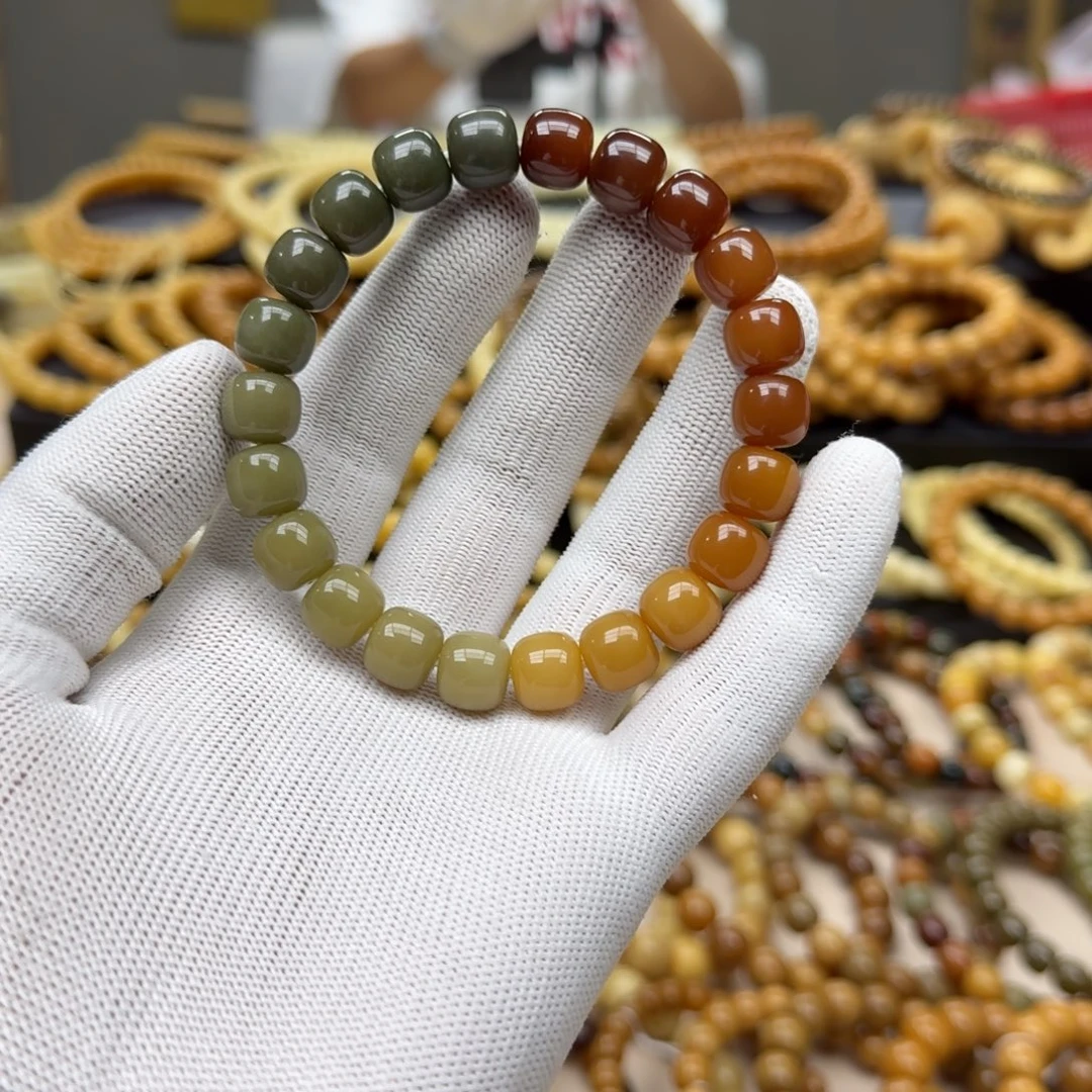 菩提根/象牙果手串10.11 5年 鬼工