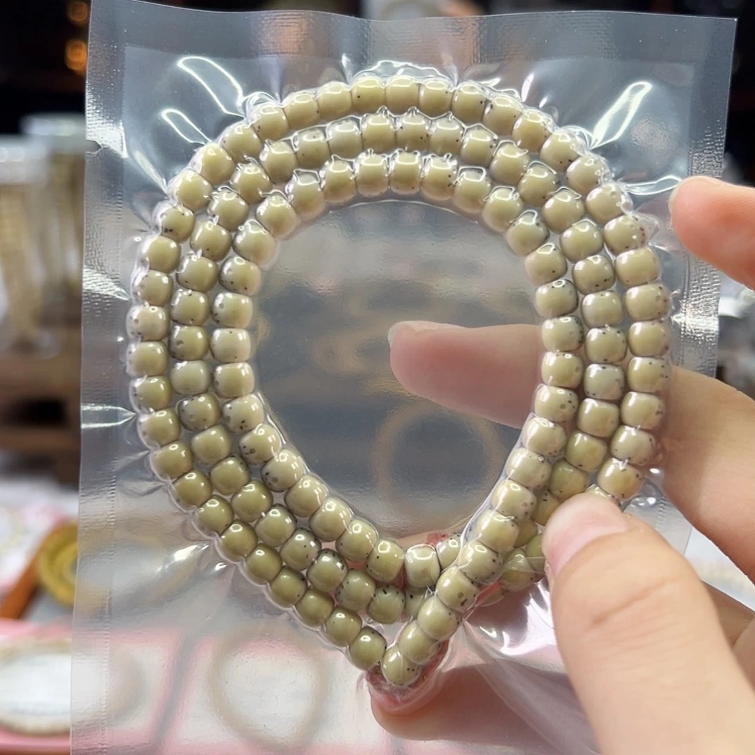 星月菩提吊坠Ll.6x5超大留白 细小星 星点好