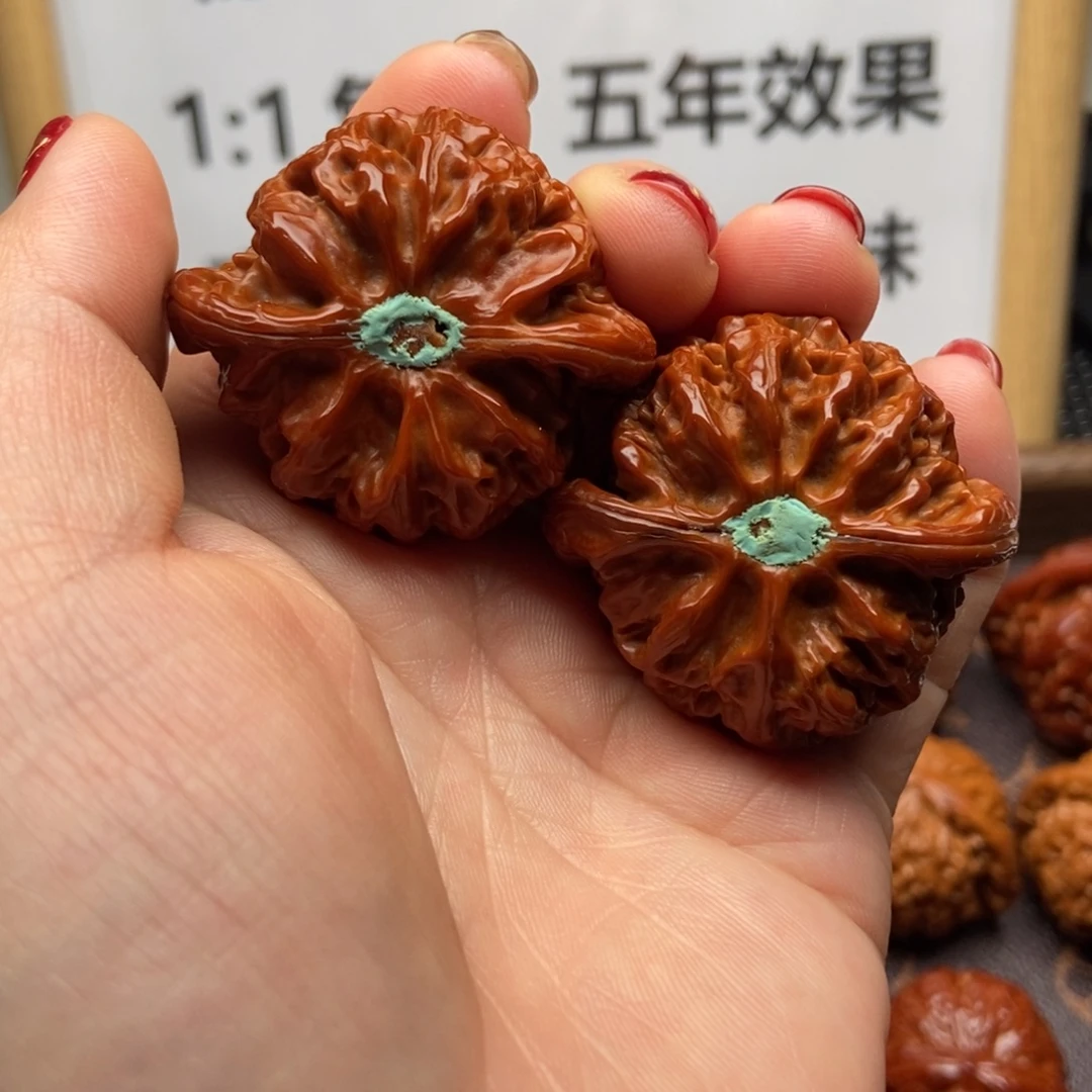圆***滚核桃手串/手链42宫灯