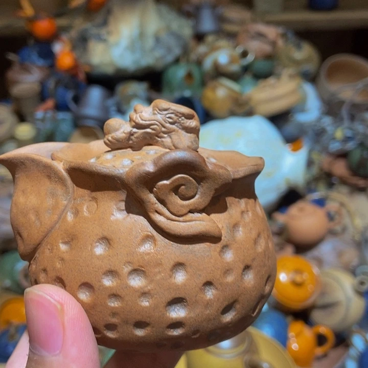 柴烧老岩泥高端茶器