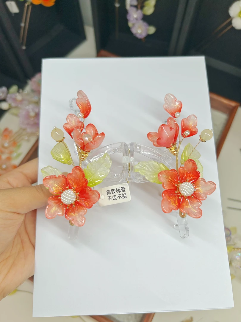 3号蕙兰花鲨鱼夹抓夹