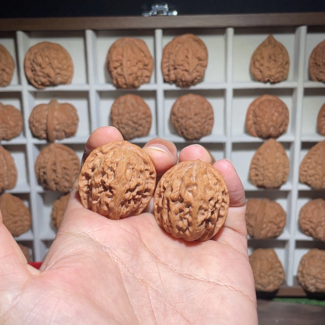 文玩核桃把件33.3小苹果