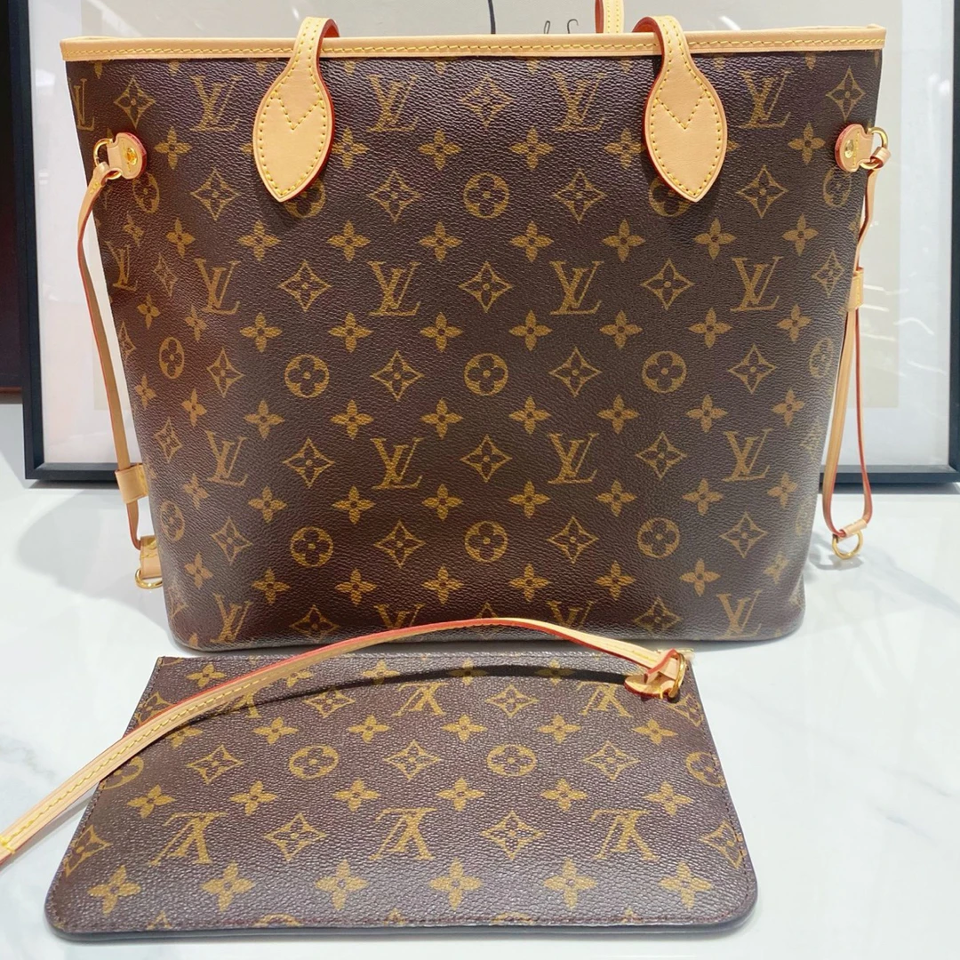 99新 LouisVuitton/路易威登 lv neverfull中号（14376）
