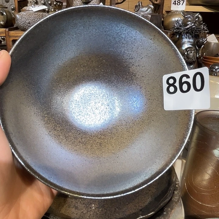 刘***隐高温柴烧陶泥饭碗