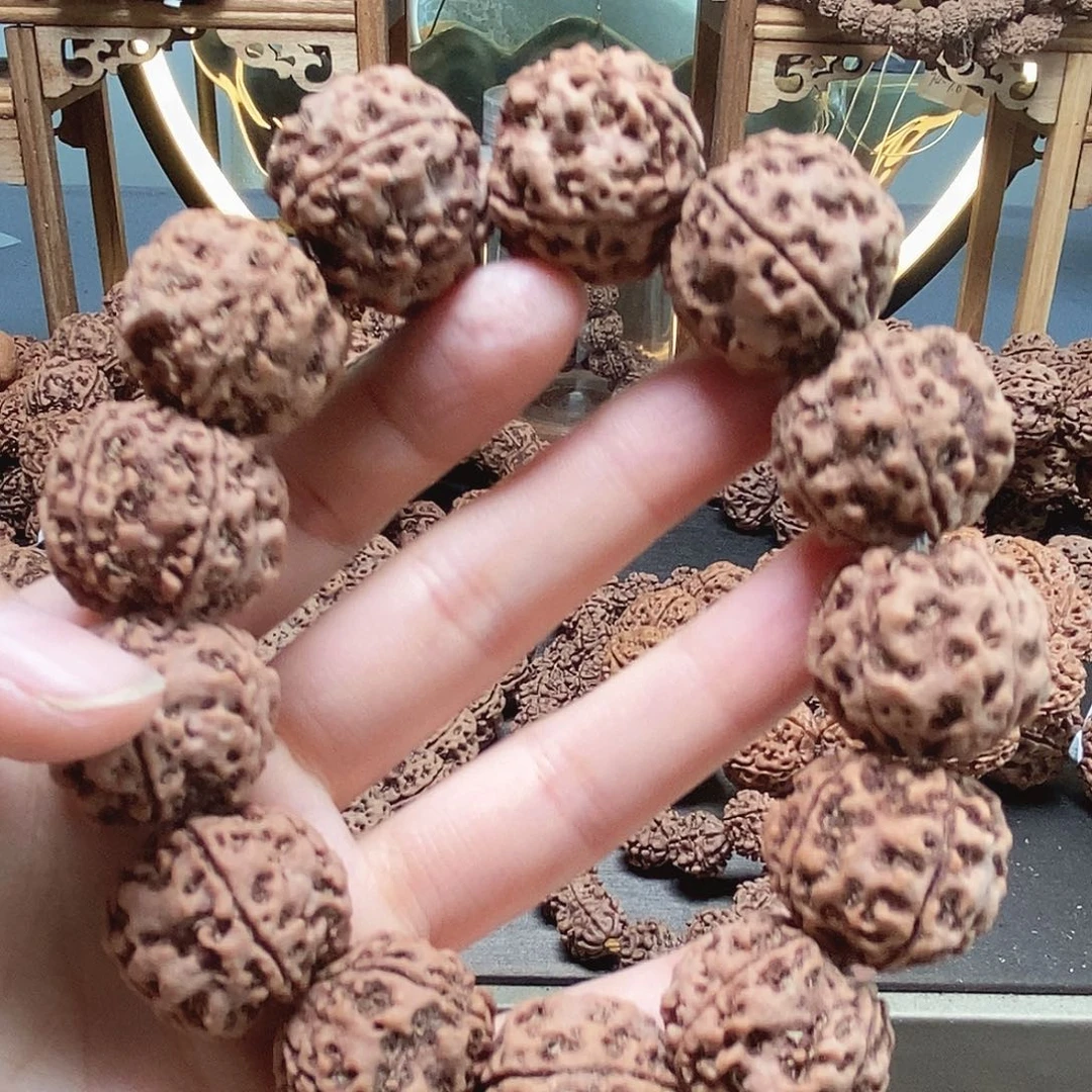 金刚菩提手串23mm五星双龙597#