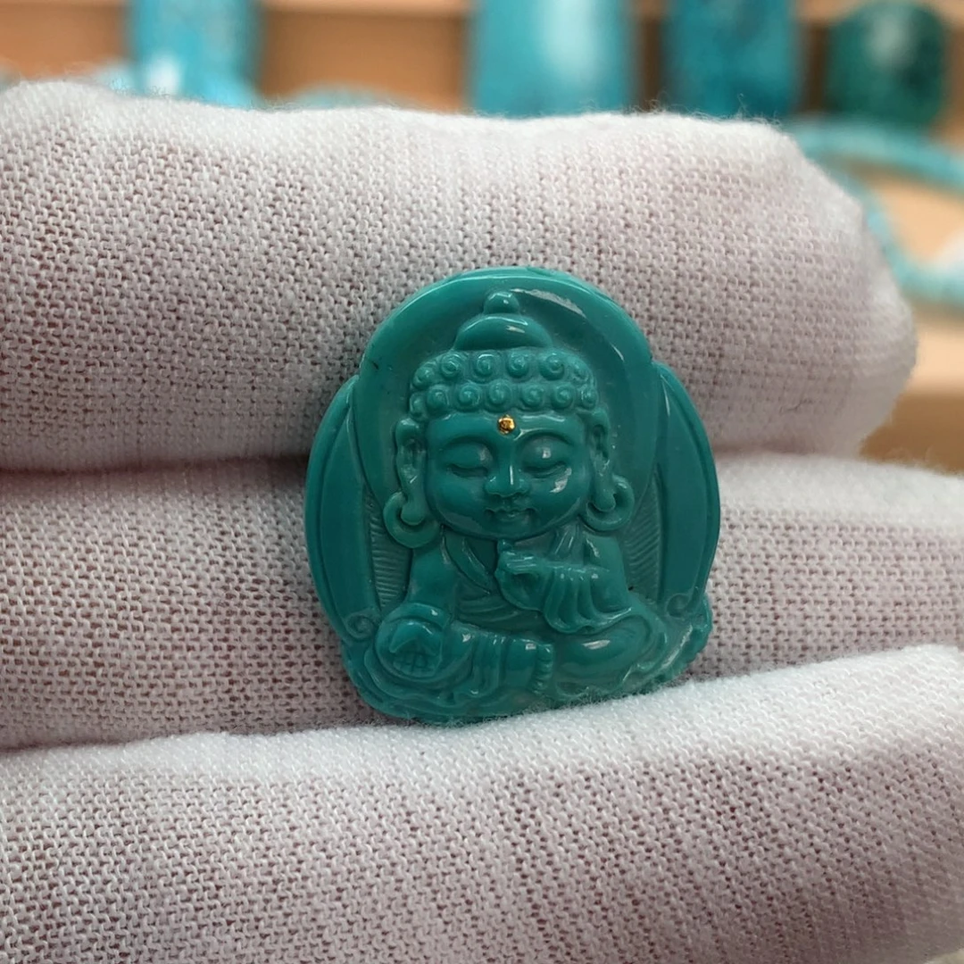 绿松石未镶嵌珠宝奇石