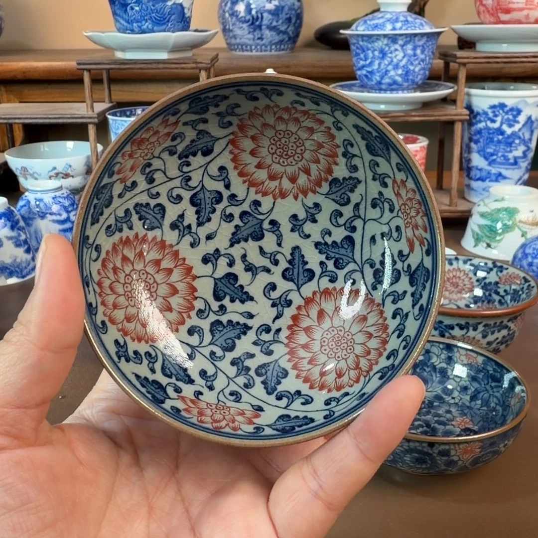 龙***酒景德镇陶瓷手工手绘