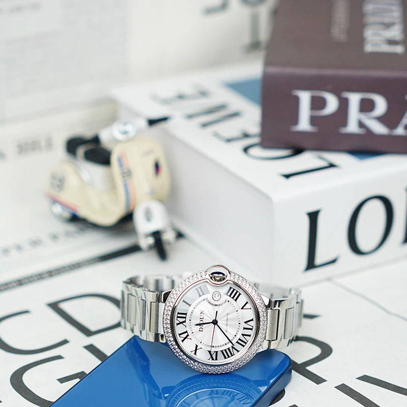 DIDUN/迪顿蓝气球 全自动机械表高端商务百搭腕表防水夜光手表潮