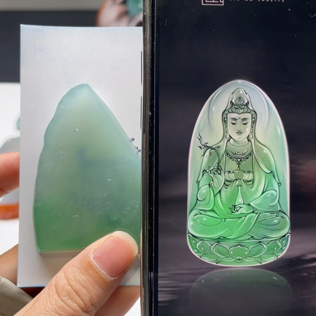定制翡翠未镶嵌包工