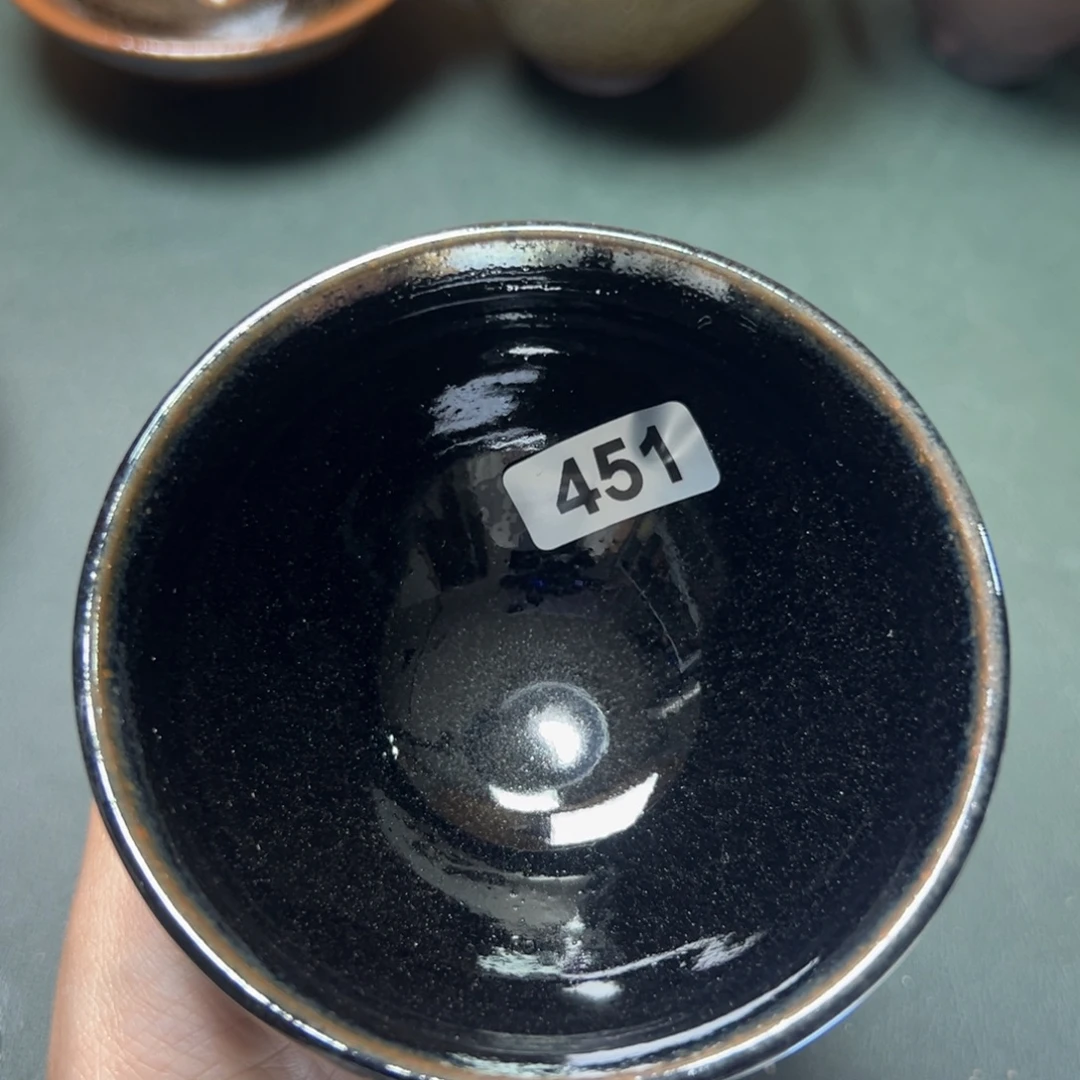 茶盏全手工原矿原釉建盏