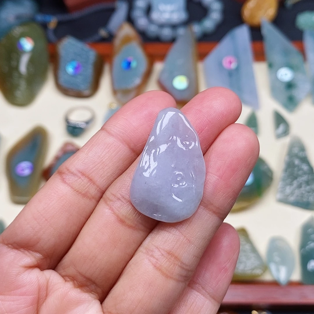 颈饰未镶嵌翡翠翡翠