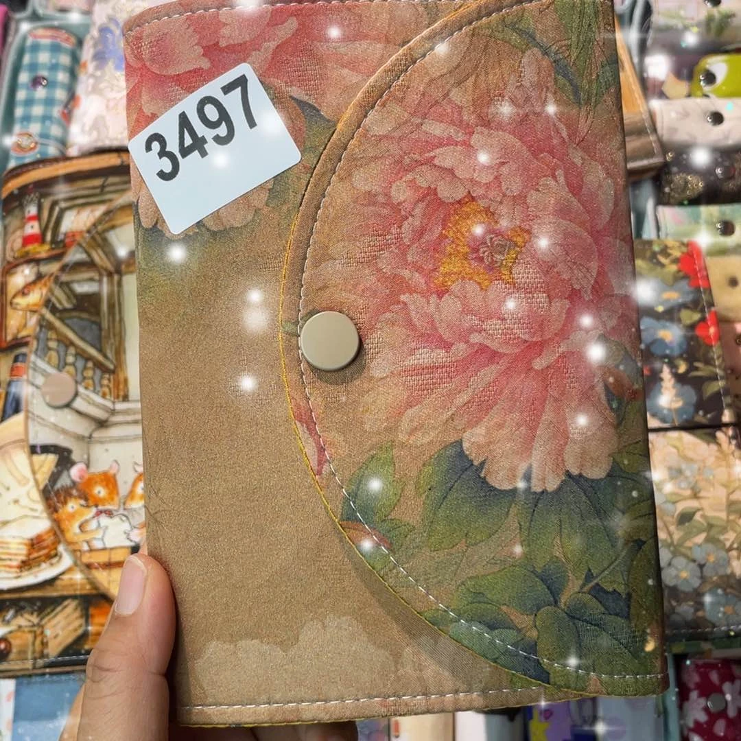 刺绣A6 活页不加纸3497。