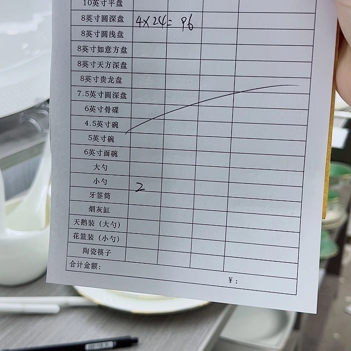 景德镇窑餐具钻雅