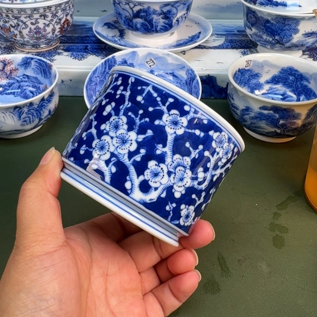 景德镇纯手绘茶具圆圆262