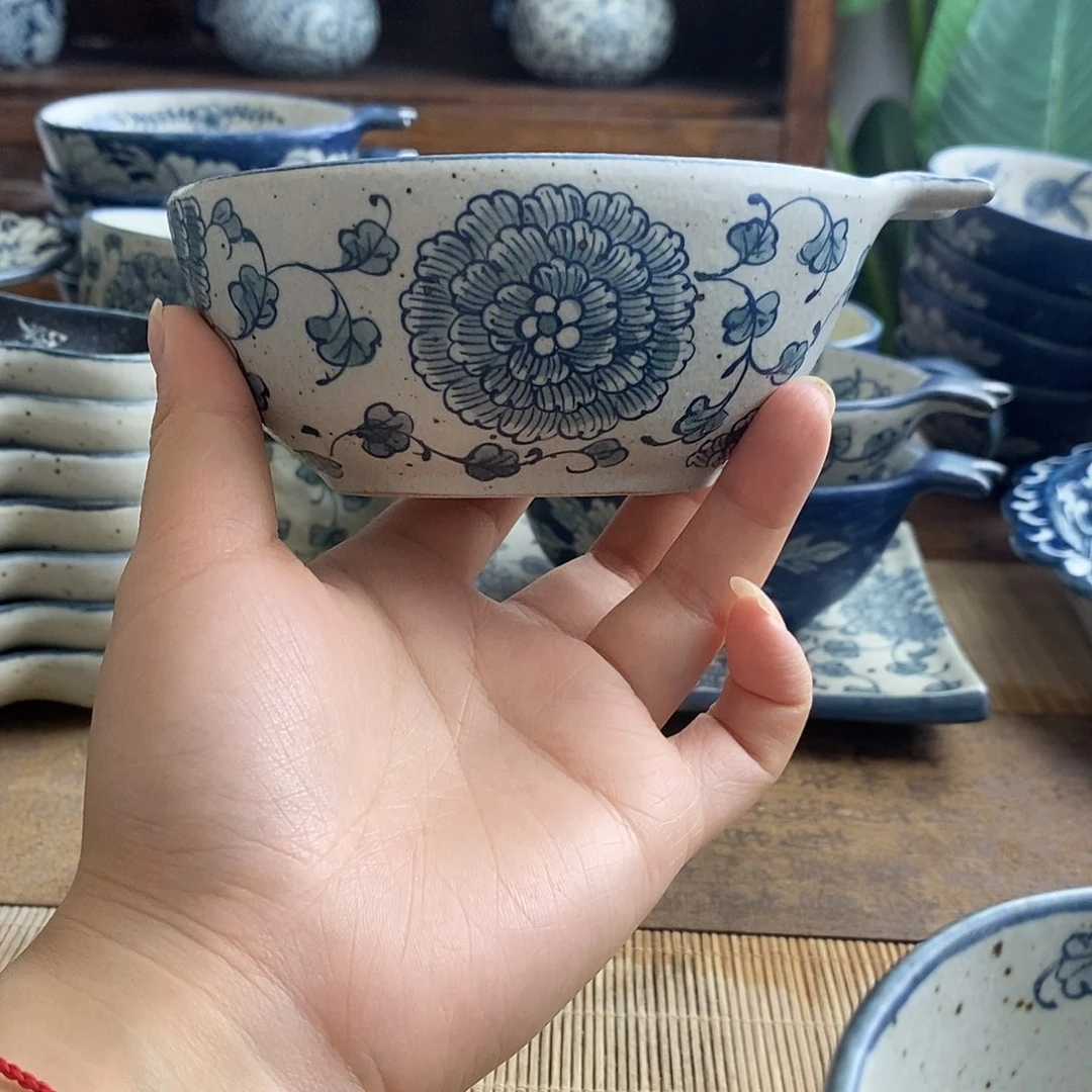 手工手绘青花陶瓷
