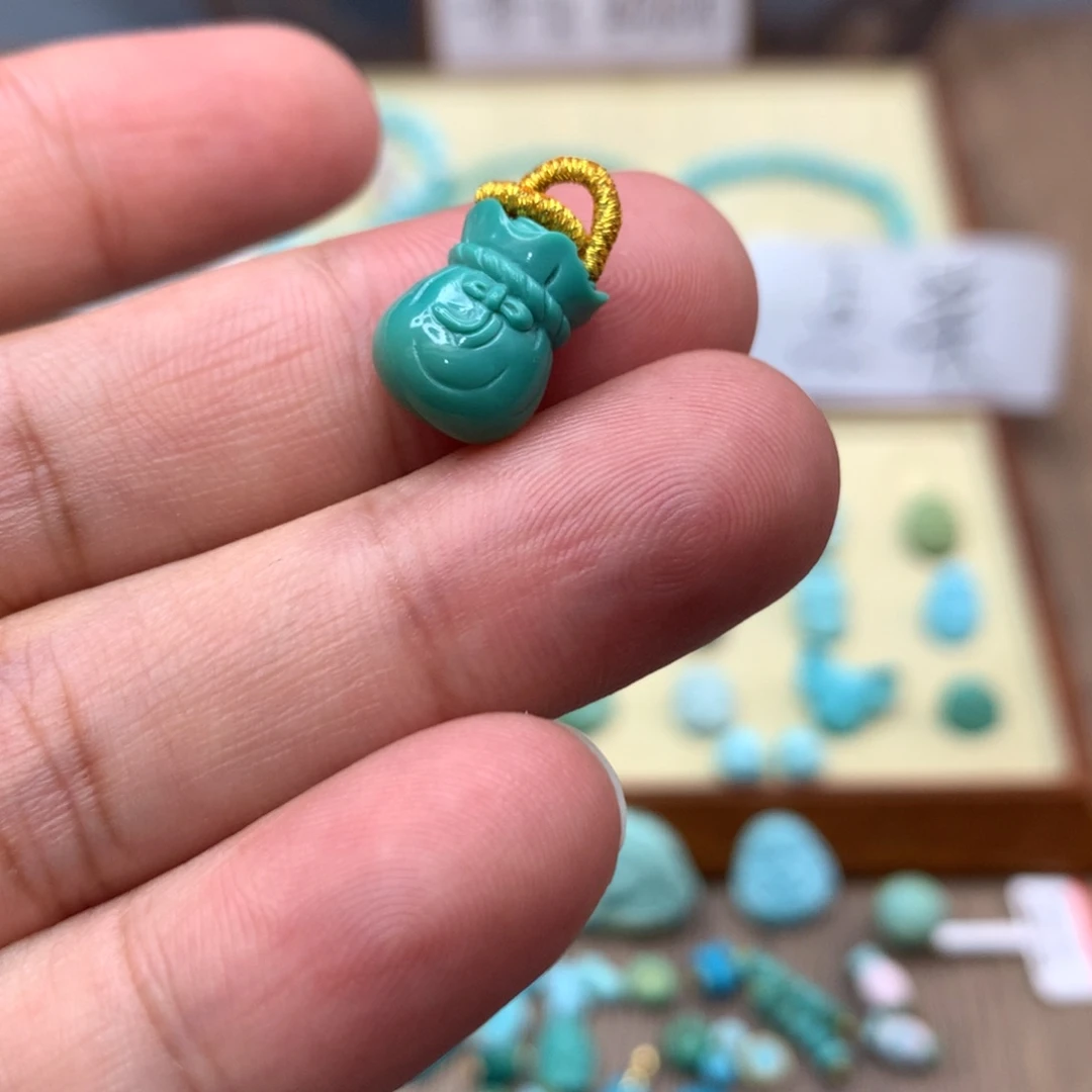 绿松石未镶嵌7配饰