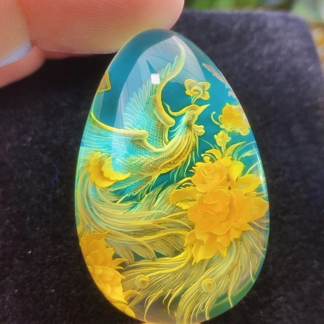 【闪购商品】金珀吊坠(不含链)未镶嵌