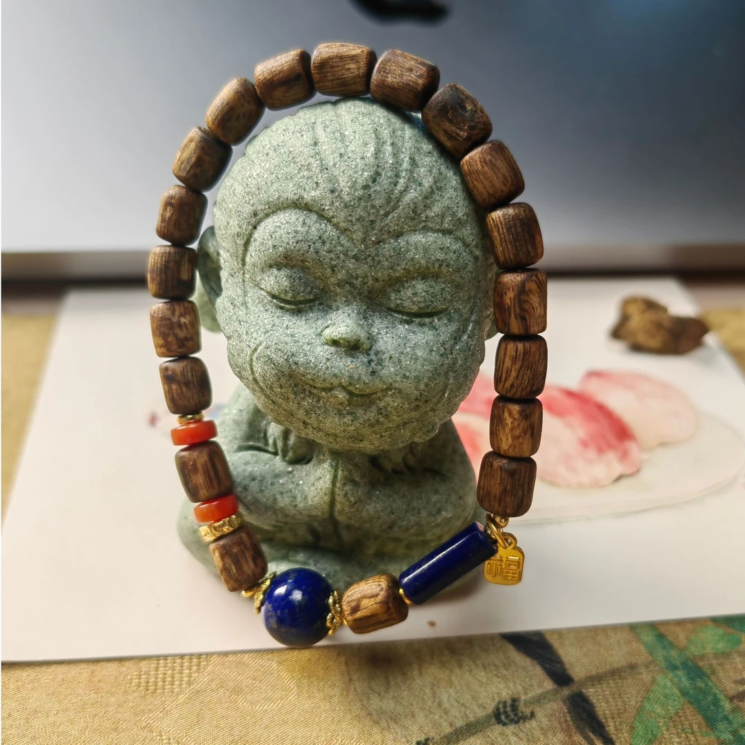 【青金栾】海南奇楠沉香单圈（多样性发货）