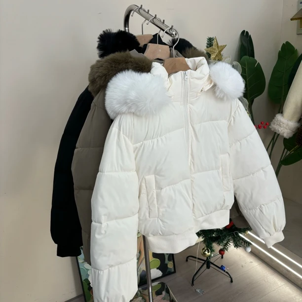 8047毛领保暖外套