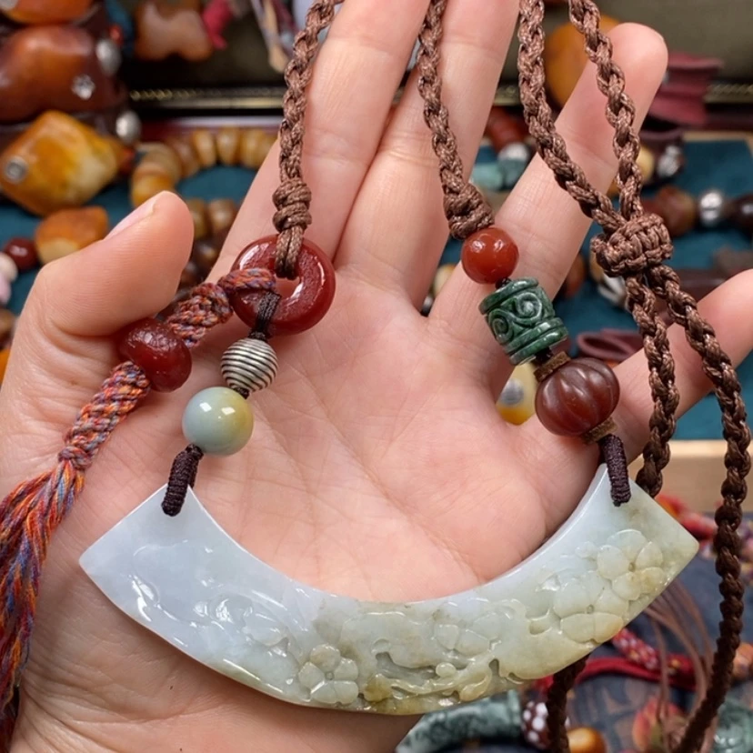 【闪购商品】翡翠颈饰未镶嵌项链