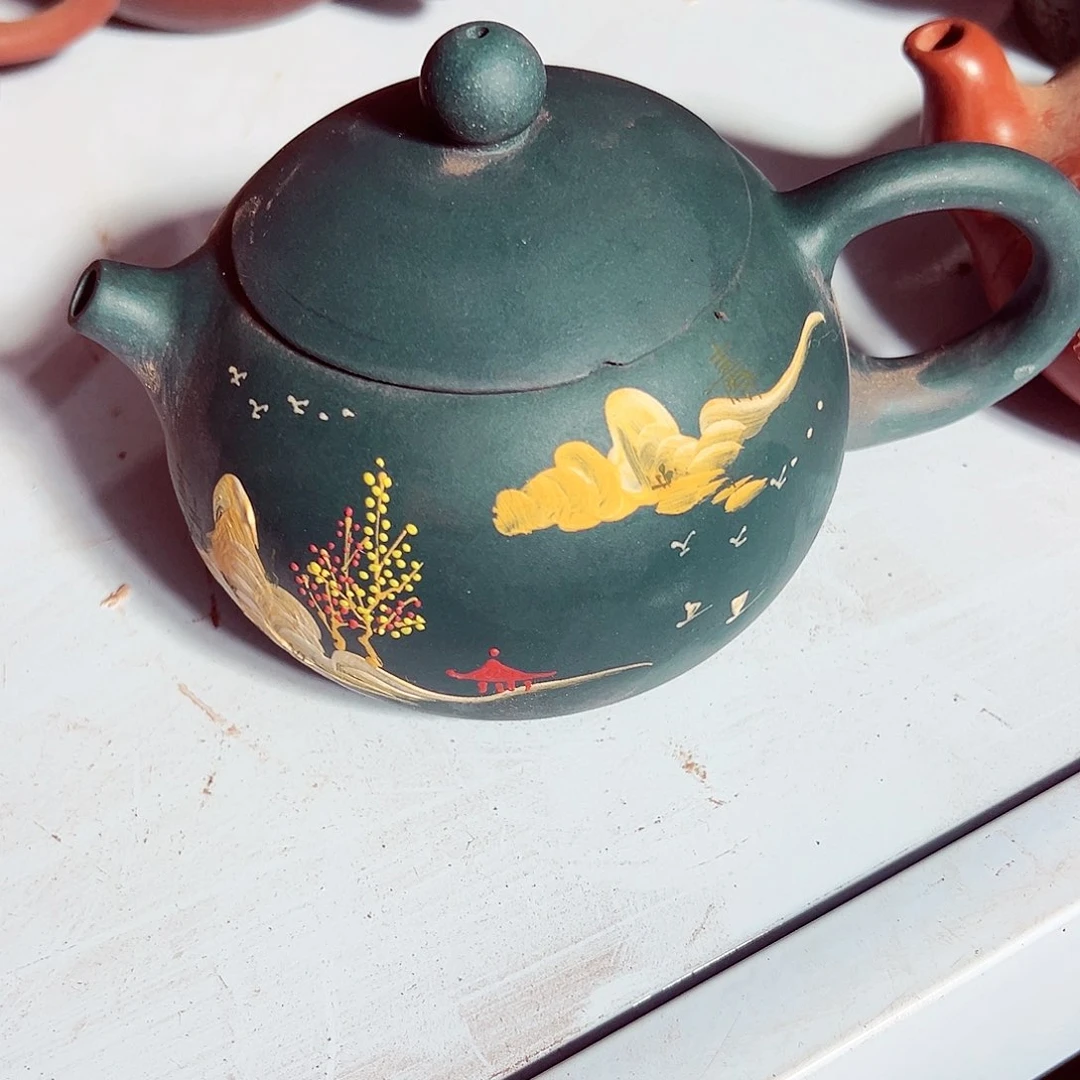 茶壶紫砂宜兴原矿紫砂壶手工制作
