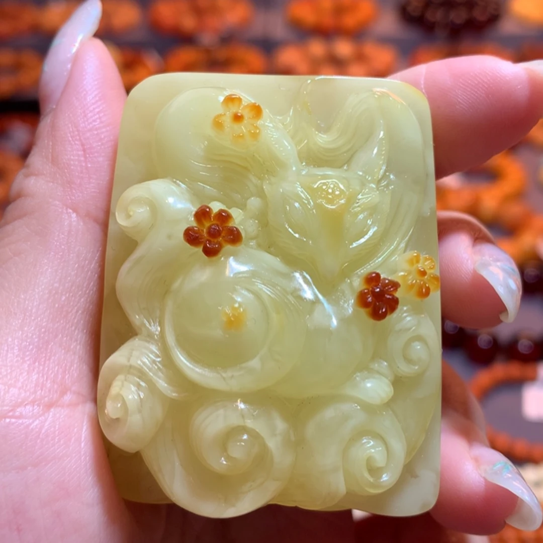 【闪购商品】蜜蜡吊坠(不含链)未镶嵌