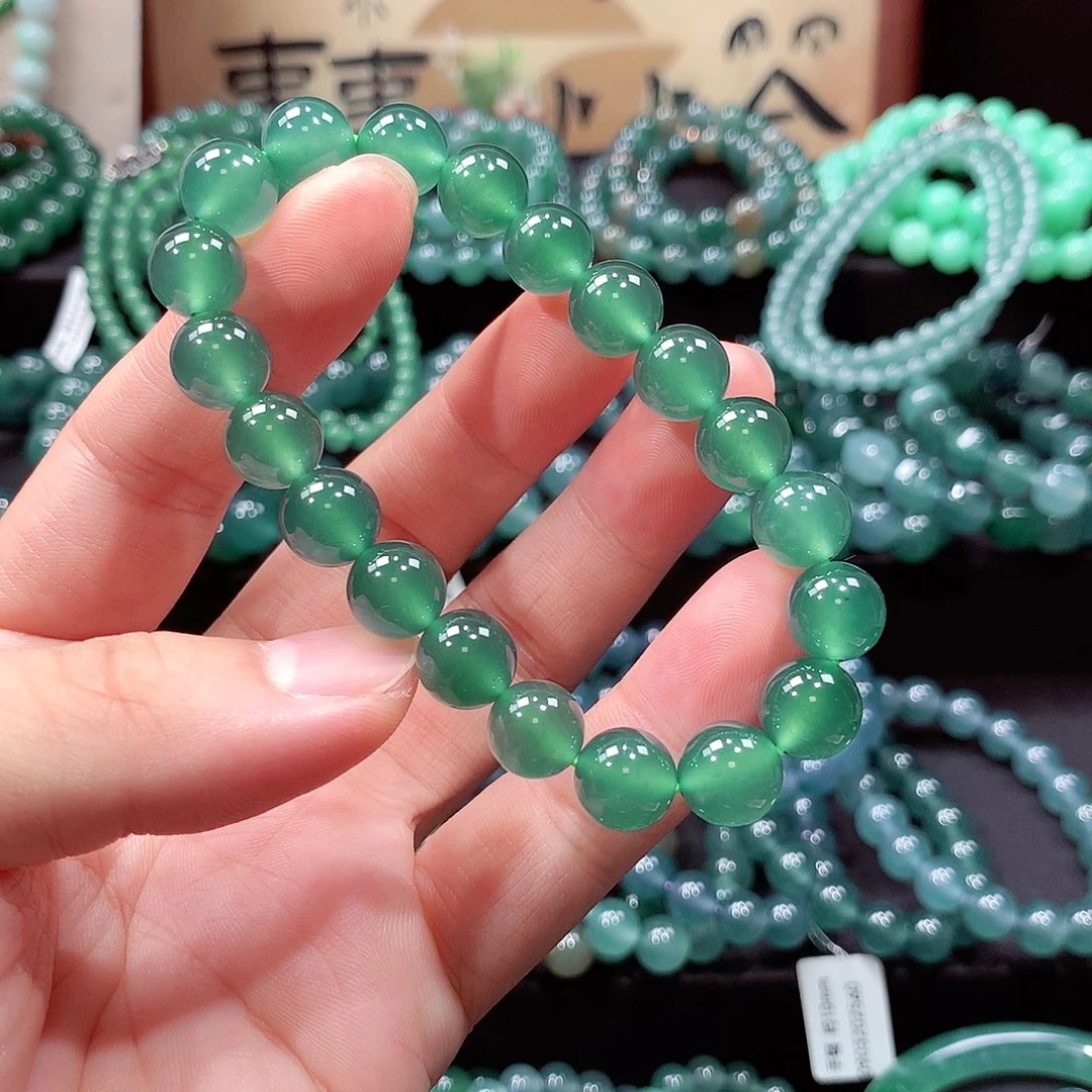 哎***喂未镶嵌手链翡翠卡9.8
