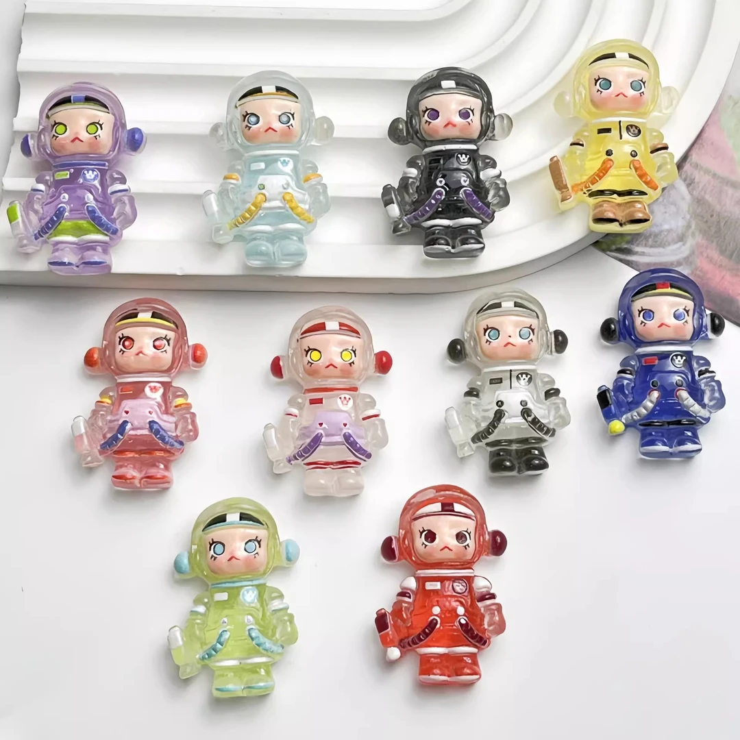 【直播现拆+许愿+对碰】夜光泡泡玛特宇航员网红饰品小配件diy