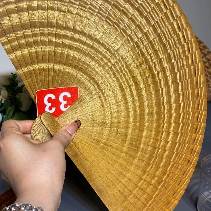 金丝楠天***虹金丝楠木扇子