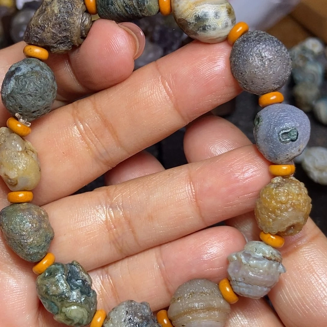 玛瑙/玉髓合金珠宝半成品
