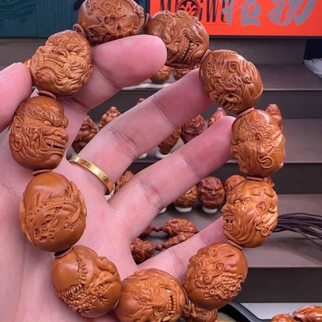 江***阻手串/手链橄榄核第六代恶僧佛爷