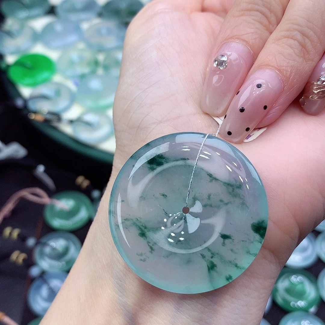 颈饰未镶嵌翡翠编号72尺寸36.3/6.1