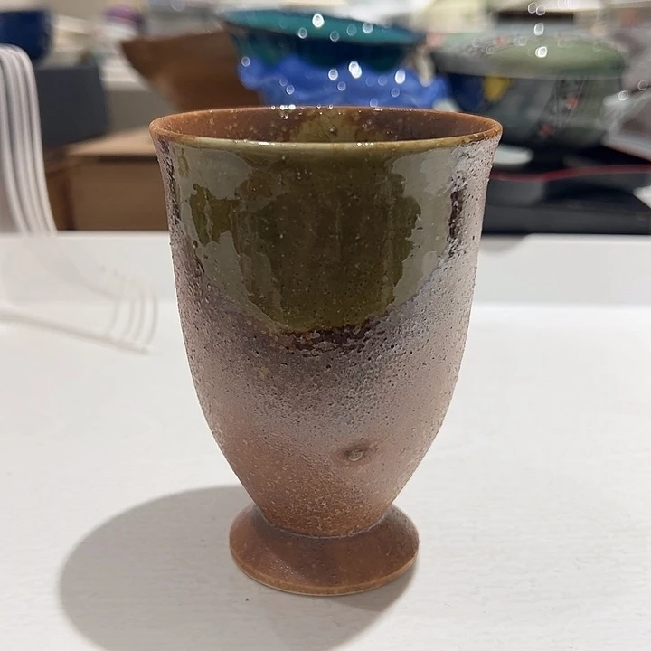 孩***神瓷信乐高足杯子超美赞赞