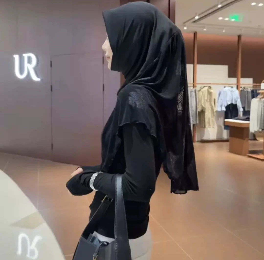 新款亚马逊高品质燕尾 纱巾