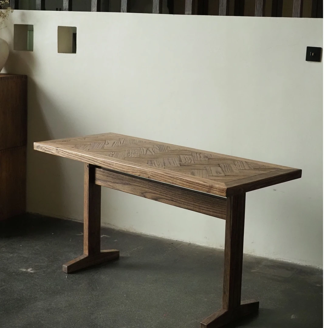 沐野家具拼花书桌（140W*60D*75H）