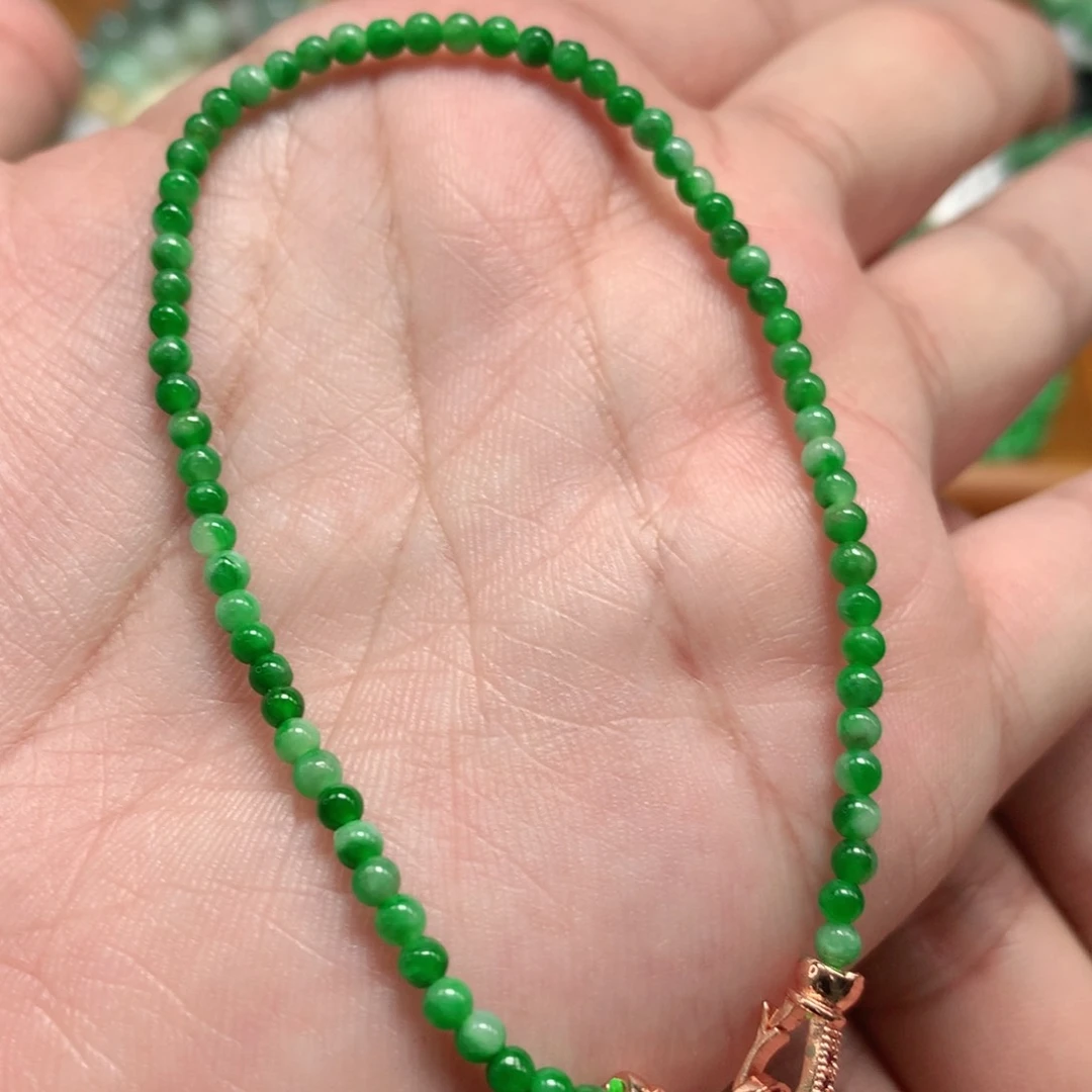 未镶嵌手链翡翠翡翠