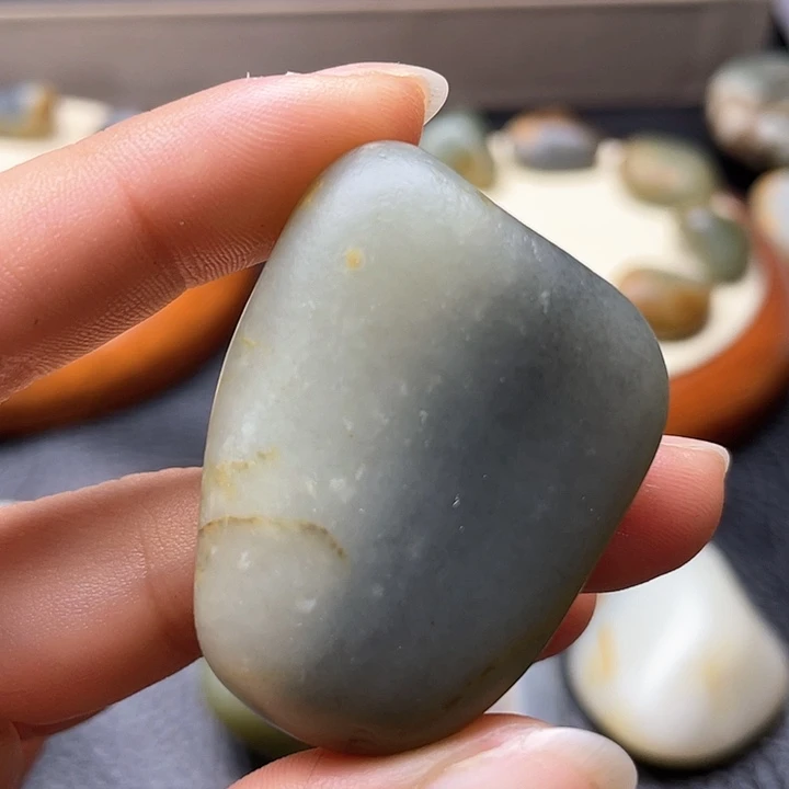 和田玉颈饰未镶嵌稳*哥36