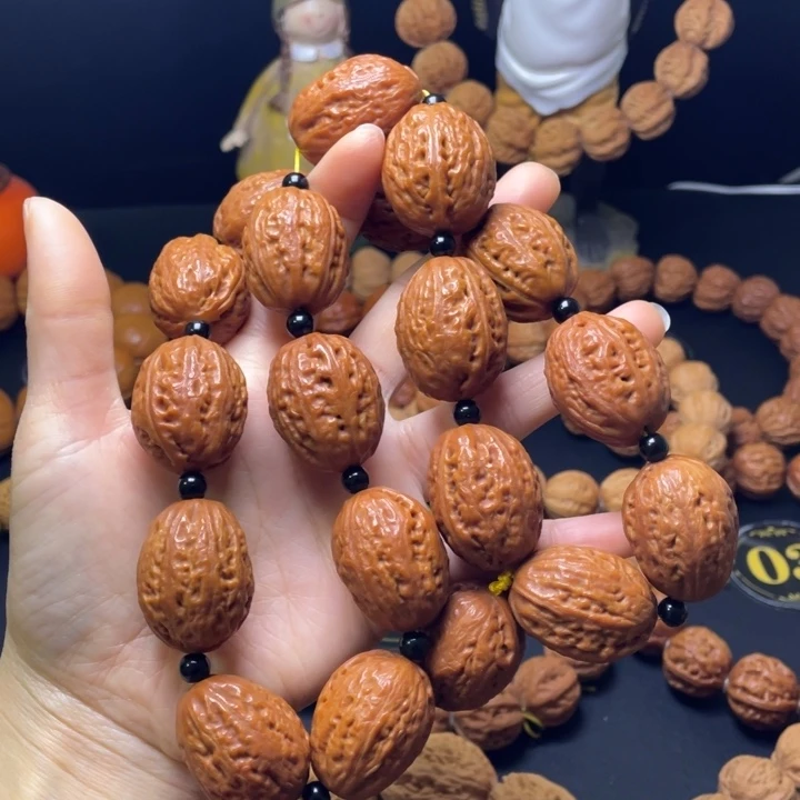 文玩核桃手串八棱大枣