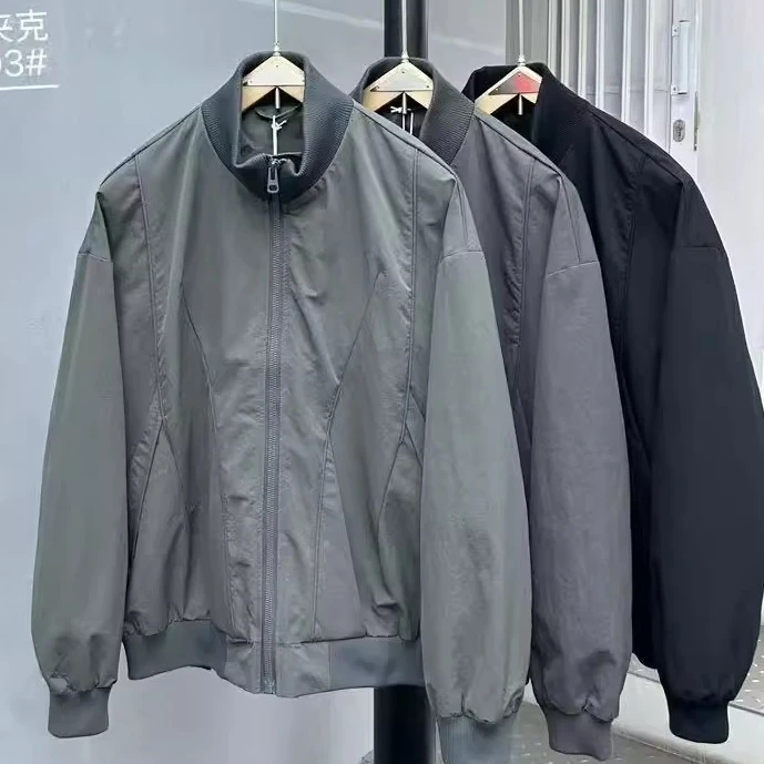 Y.潮牌秋季新款时尚韩系立领外套休闲百搭男外套#25603