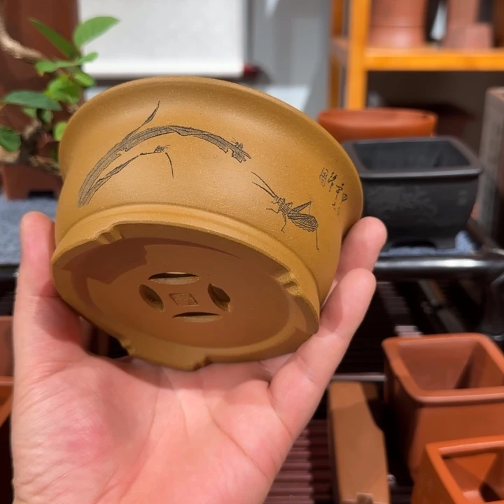 花盆紫砂原矿紫泥
