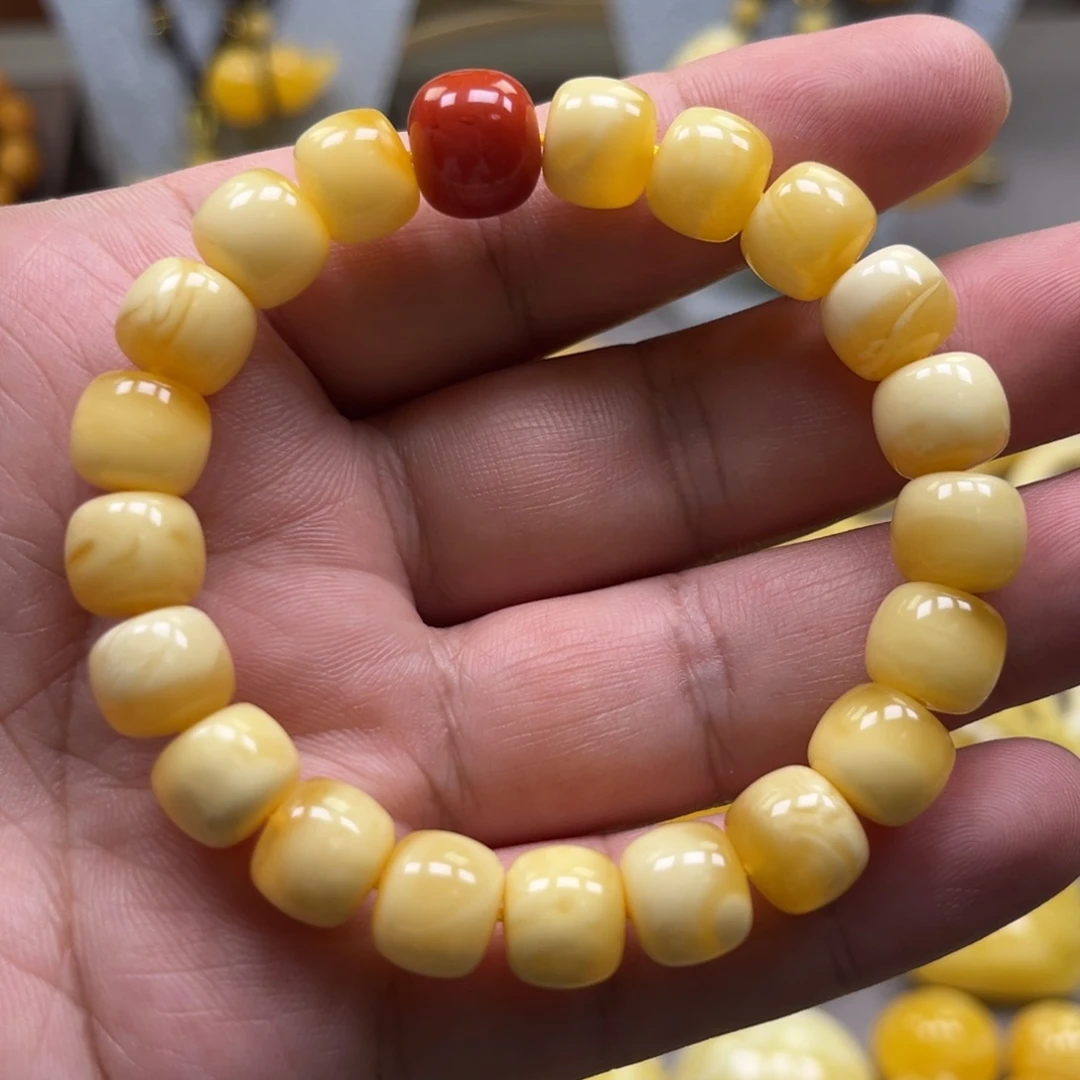 手链琥珀未镶嵌手串