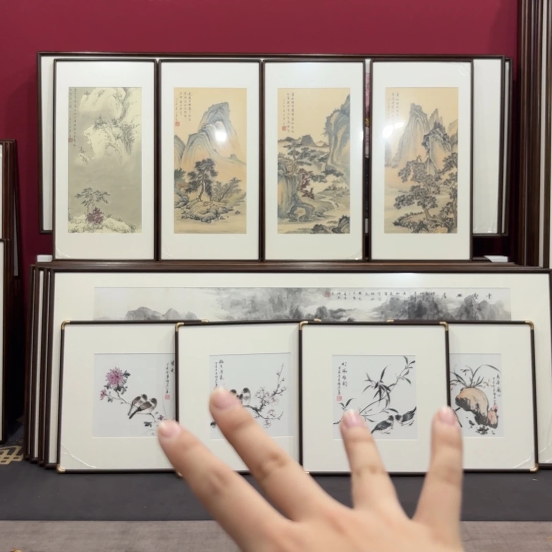 国画带框60/60尺寸