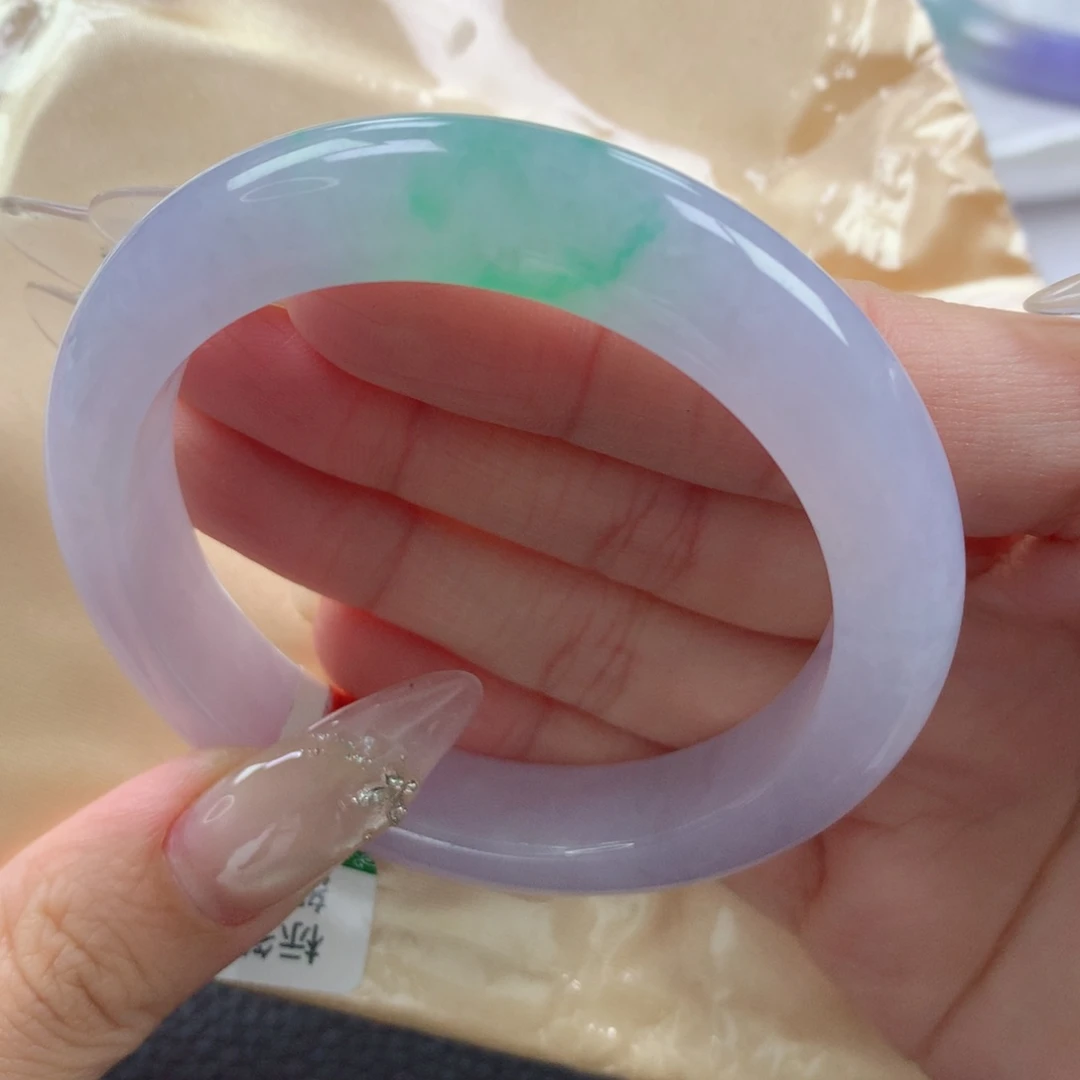 未镶嵌手镯翡翠缅甸天然翡翠A货55