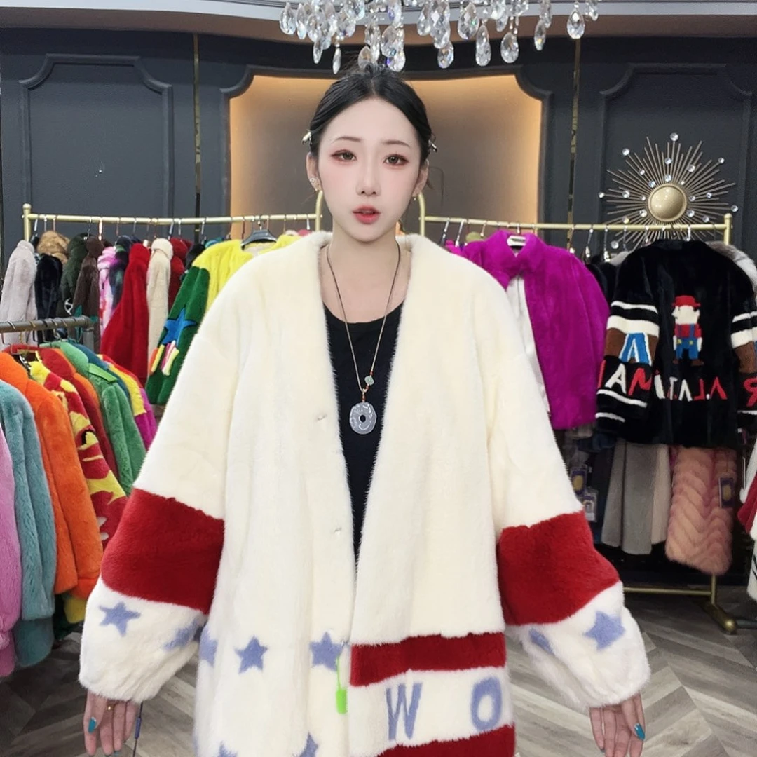 冬季新款时尚水貂