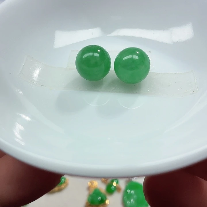 翡翠未镶嵌手链天然缅甸翡翠A货卡11.6