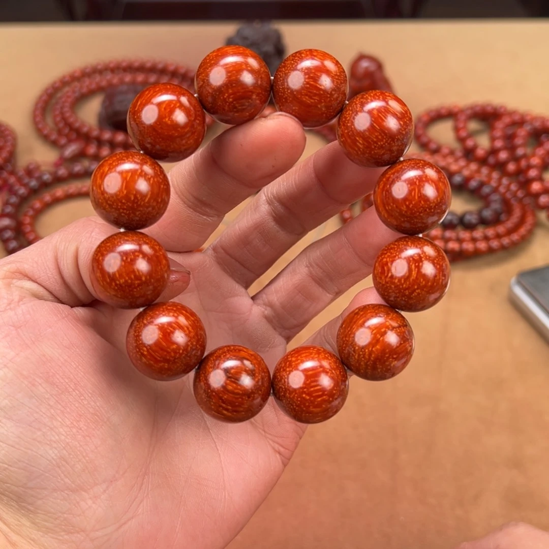 檀香紫檀（小叶紫檀）手串/手链晨*丶2.0圆珠