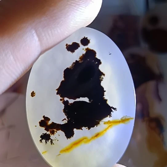 玛瑙/玉髓合金吊坠(不含链)