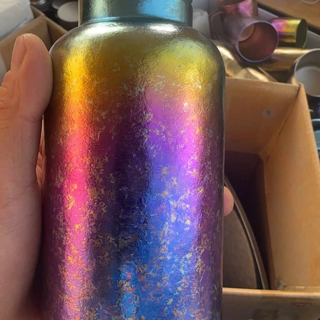 金属蓝炫一点凹痕微瑕单层运动
